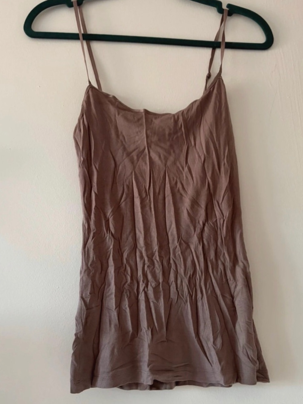 H&M Women’s Spaghetti Strap Tank Top in Brown